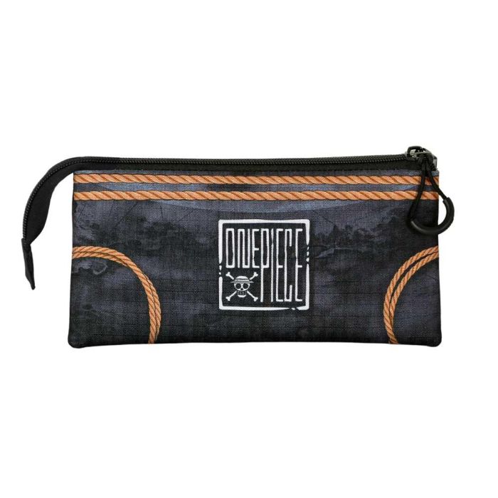 Estuche Portatodo Triple Ropes One Piece Negro 2