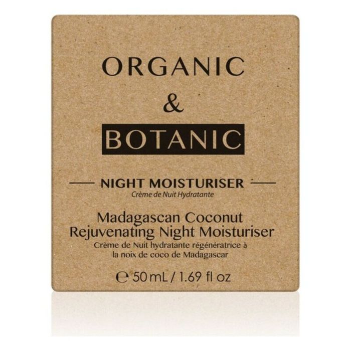 Crema de Noche Madagascan Coconut Organic & Botanic OBMCNM 50 ml 3