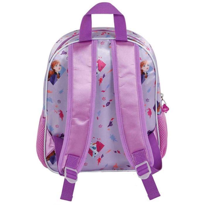 Mochila 3D Pequeña Friends Disney Frozen 2 Fucsia 2