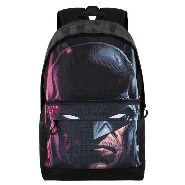 Mochila HS FAN 2.2 Face DC Comics Batman Negro 1