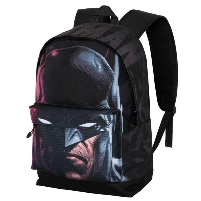 Mochila HS FAN 2.2 Face DC Comics Batman Negro