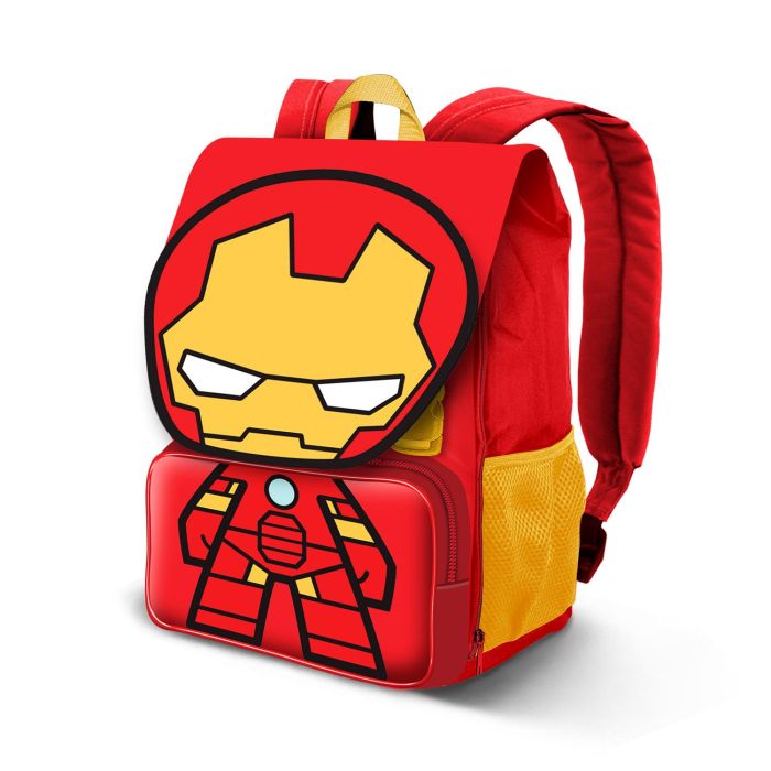 Mochila Expandible EXP Alloy Marvel Iron Man Rojo