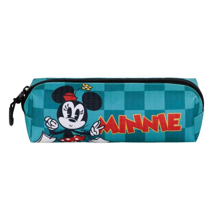 Estuche Portatodo Cuadrado FAN 2.2 Indigo Disney Minnie Mouse Turquesa 1