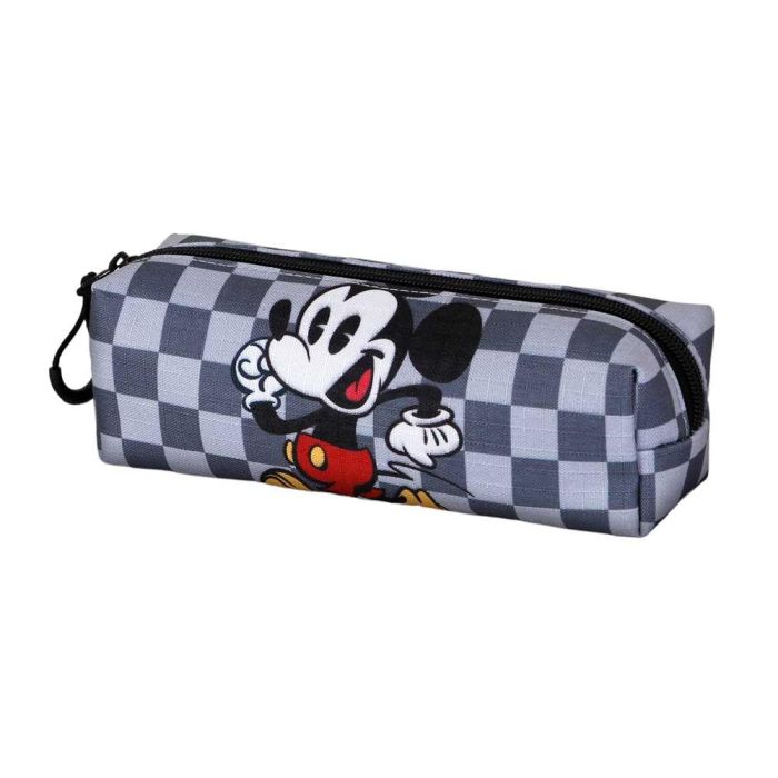 Estuche Portatodo Cuadrado FAN 2.2 Move Disney Mickey Mouse Gris