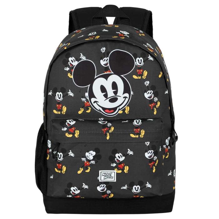 Mochila HS PLUS Looks Disney Mickey Mouse Negro 1