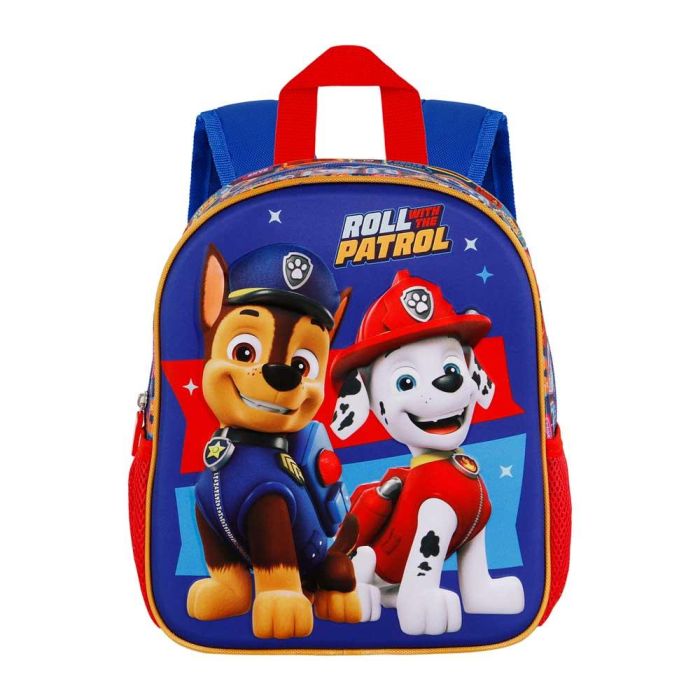 Mochila 3D Pequeña Duty Paw Patrol La Patrulla Canina Multicolor 1