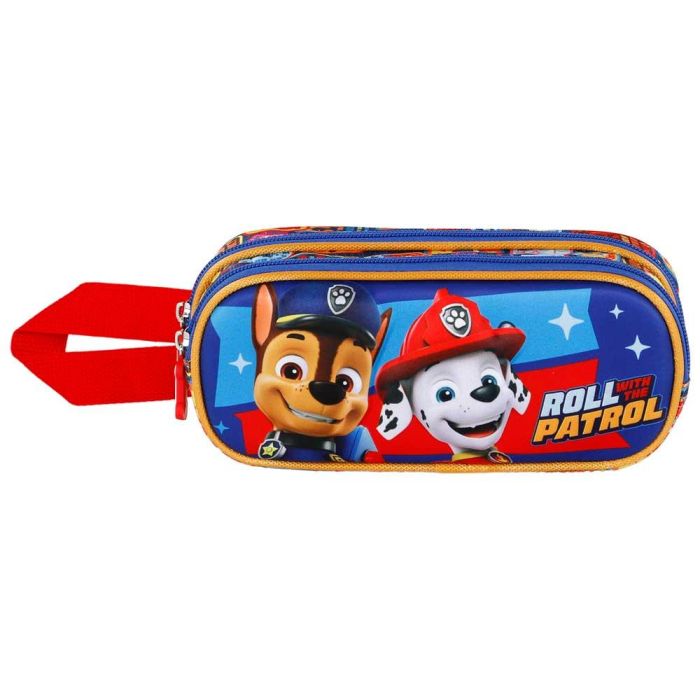 Estuche Portatodo 3D Doble Duty Paw Patrol La Patrulla Canina Multicolor 1