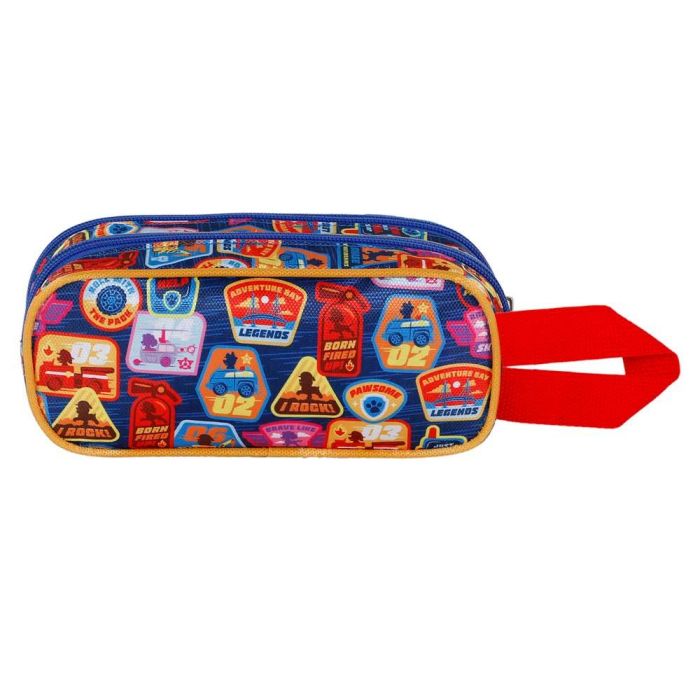 Estuche Portatodo 3D Doble Duty Paw Patrol La Patrulla Canina Multicolor 2