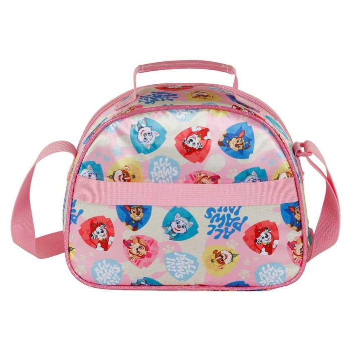 Bolsa Portamerienda 3D Friendship Paw Patrol La Patrulla Canina Rosa 2