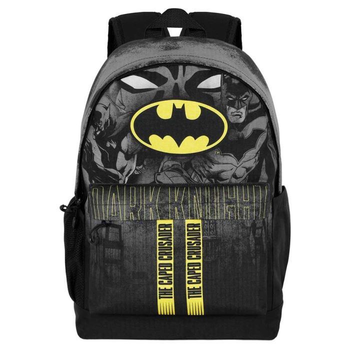 Mochila HS PLUS Caped DC Comics Batman Negro 1