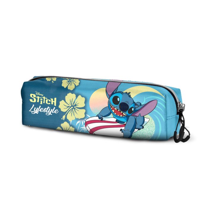 Estuche Portatodo Cuadrado FAN 2.2 Lifestyle Disney Lilo y Stitch Azul