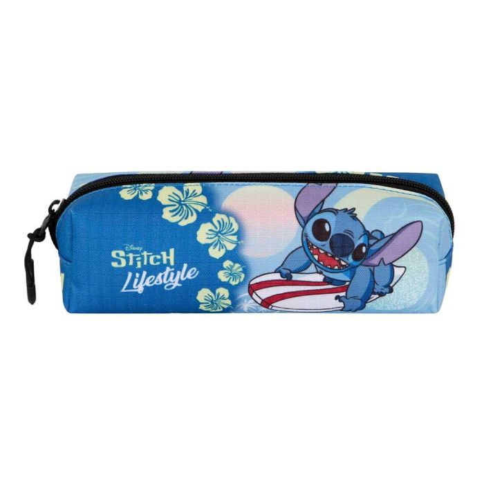 Estuche Portatodo Cuadrado FAN 2.2 Lifestyle Disney Lilo y Stitch Azul 1