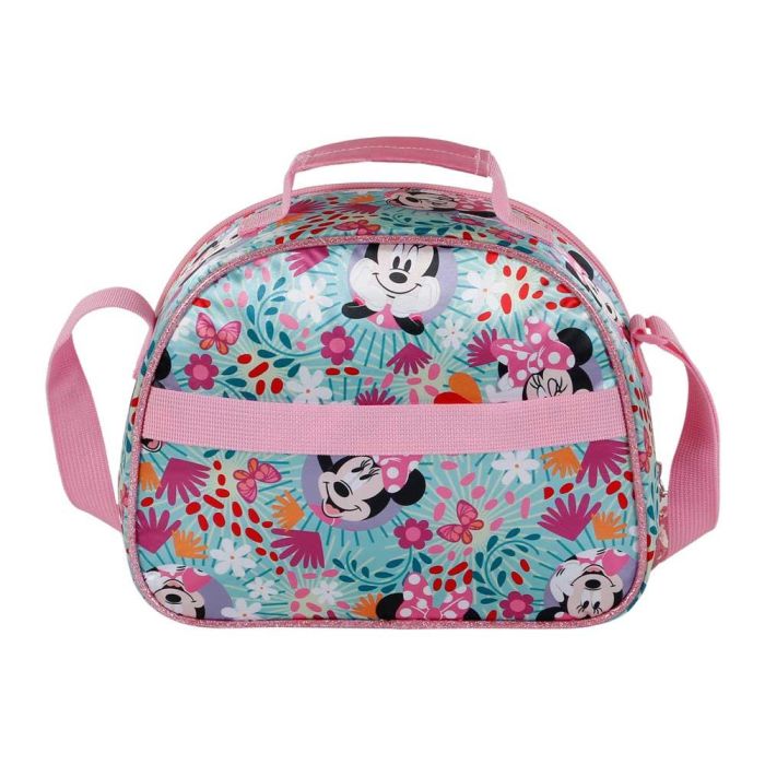 Bolsa Portamerienda 3D Figaro Disney Minnie Mouse Rosa 2