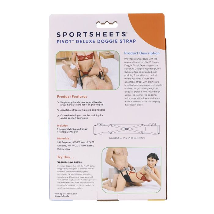 Abrazaderas para Bondage Sportsheets Pivot 10