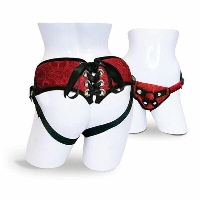 Arnés Rojo para Consolador Sportsheets SS69103 Arnés Rojo para Consolador Sportsheets SS69103