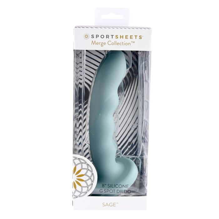 Vibrador Punto G Sportsheets Merge Collection Azul 1