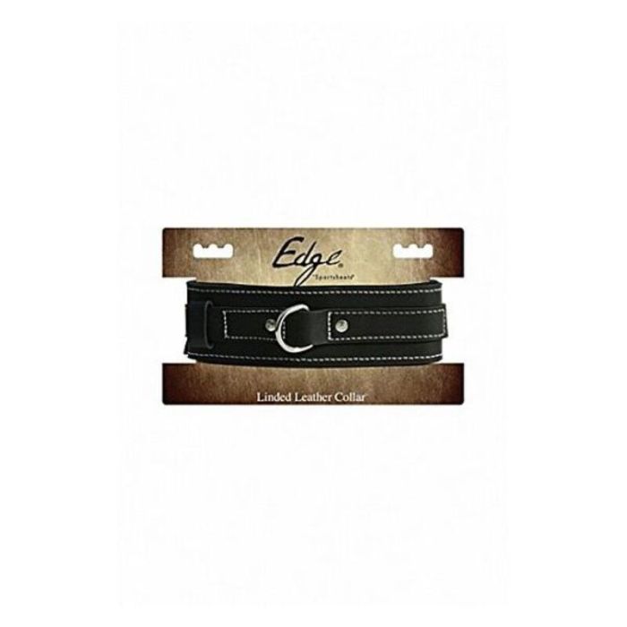 Collar Cuero Edge Sportsheets 80252 1