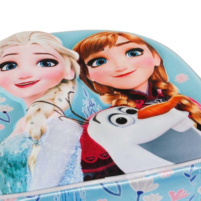 Bolsa Portamerienda 3D Happiness Disney Frozen 2 Turquesa 3