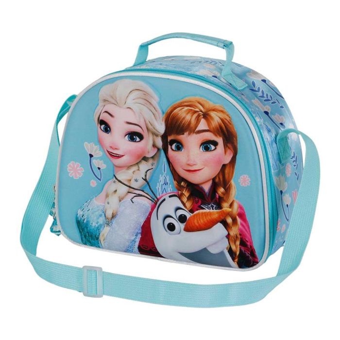 Bolsa Portamerienda 3D Happiness Disney Frozen 2 Turquesa