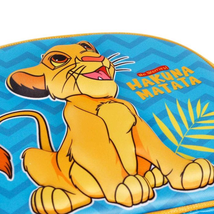 Bolsa Portamerienda 3D Hakuna Disney El Rey León Azul 3