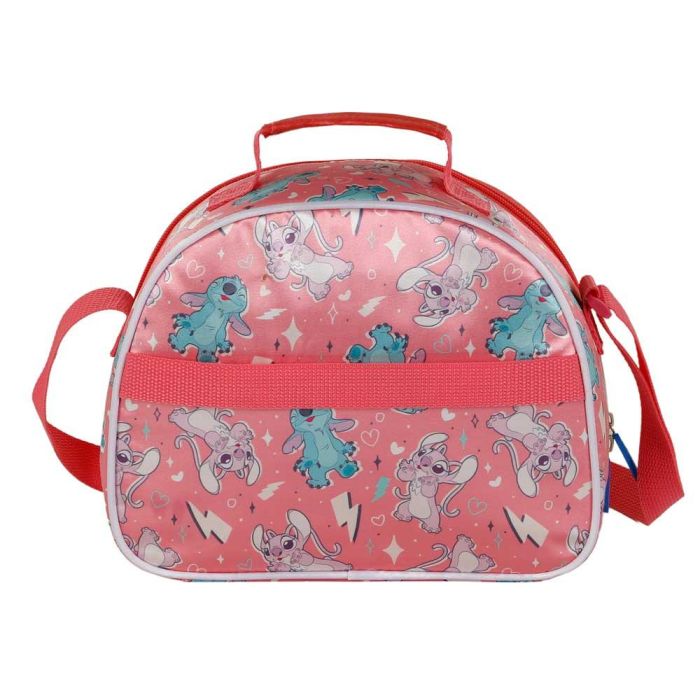 Bolsa Portamerienda 3D Thing Disney Lilo y Stitch Rosa 2