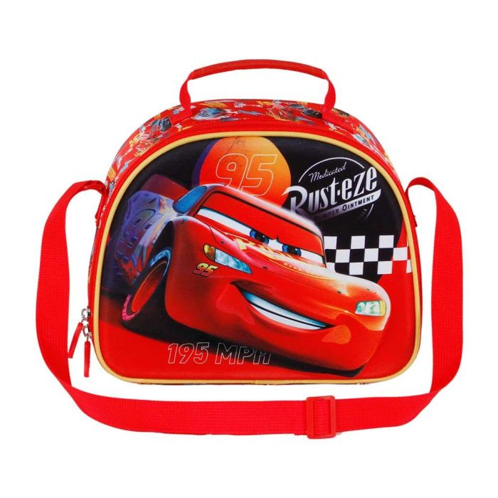 Bolsa Portamerienda 3D Bumper Disney Cars 3 Rojo 1