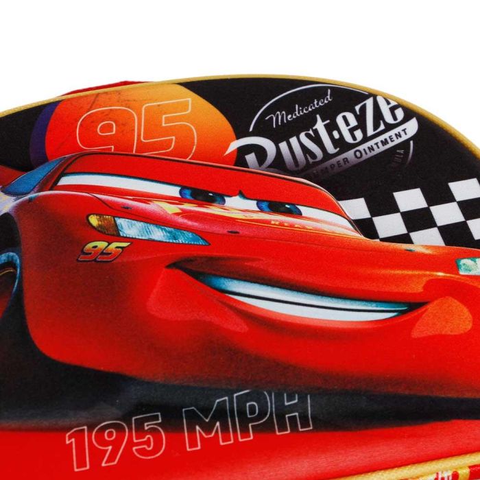 Bolsa Portamerienda 3D Bumper Disney Cars 3 Rojo 3