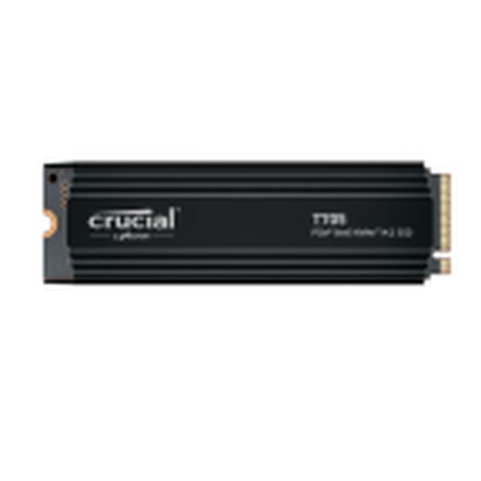 SSD interno para juegos con disipador de calor premium - CRUCIAL - T705 SSD 2TB PCIe Gen5 NVMe M.2 (2024) - CT2000T705SSD5