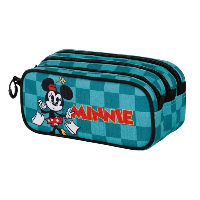 Estuche Portatodo Trick FAN 2.2 Indigo Disney Minnie Mouse Turquesa