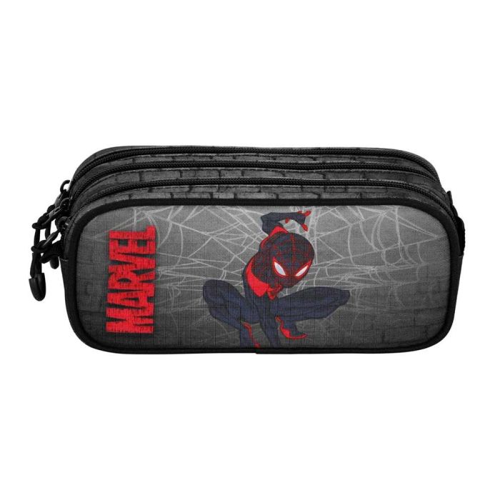 Estuche Portatodo Trick FAN 2.2 Spin Marvel Spiderman Gris 1