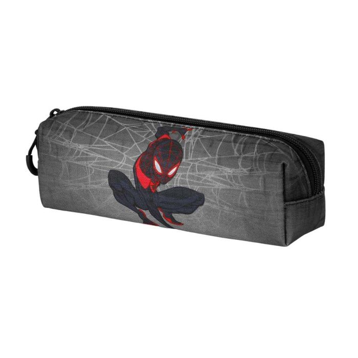 Estuche Portatodo Cuadrado FAN 2.2 Spin Marvel Spiderman Gris