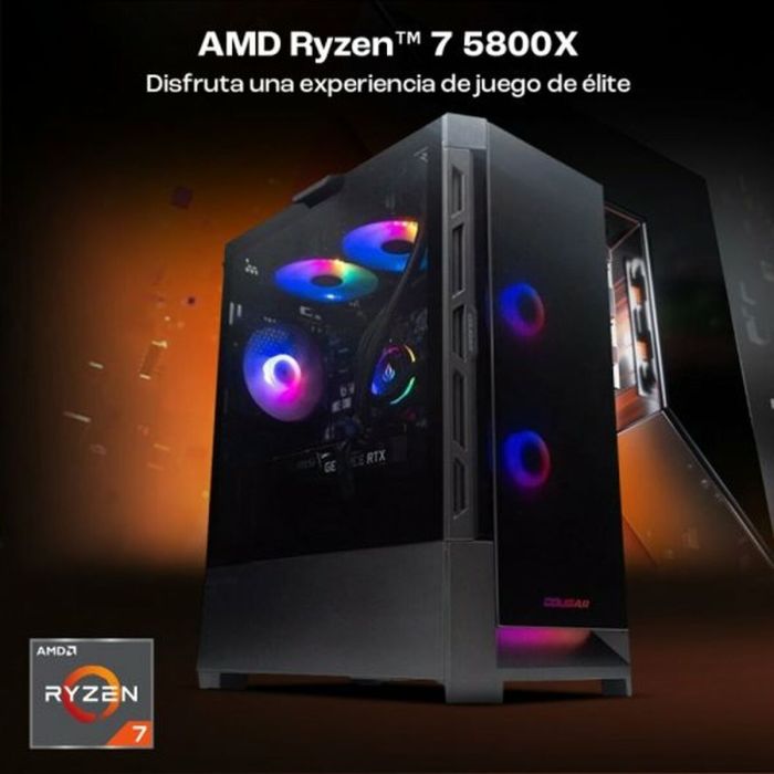 PC de Sobremesa PcCom GeForce RTX 3060 32 GB RAM 1 TB SSD 5 PC de Sobremesa PcCom GeForce RTX 3060 32 GB RAM 1 TB SSD 5