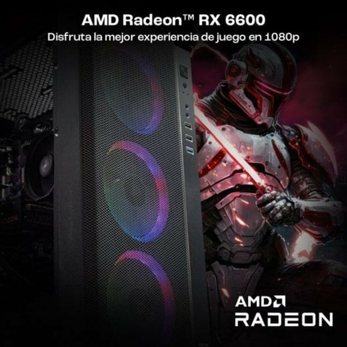 PC de Sobremesa PcCom Lite AMD Ryzen 5 5500 16 GB RAM 1 TB SSD 5