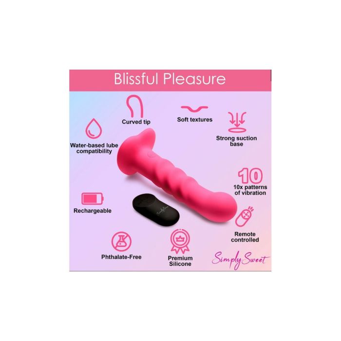 Vibrador Punto G XR Rosa Silicona 4