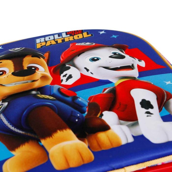 Mochila 3D con Ruedas Pequeña Duty Paw Patrol La Patrulla Canina Multicolor 4