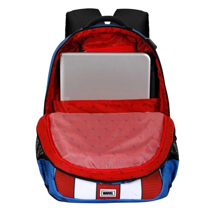 Mochila Running PLUS Gears Marvel Capitán América Azul 3