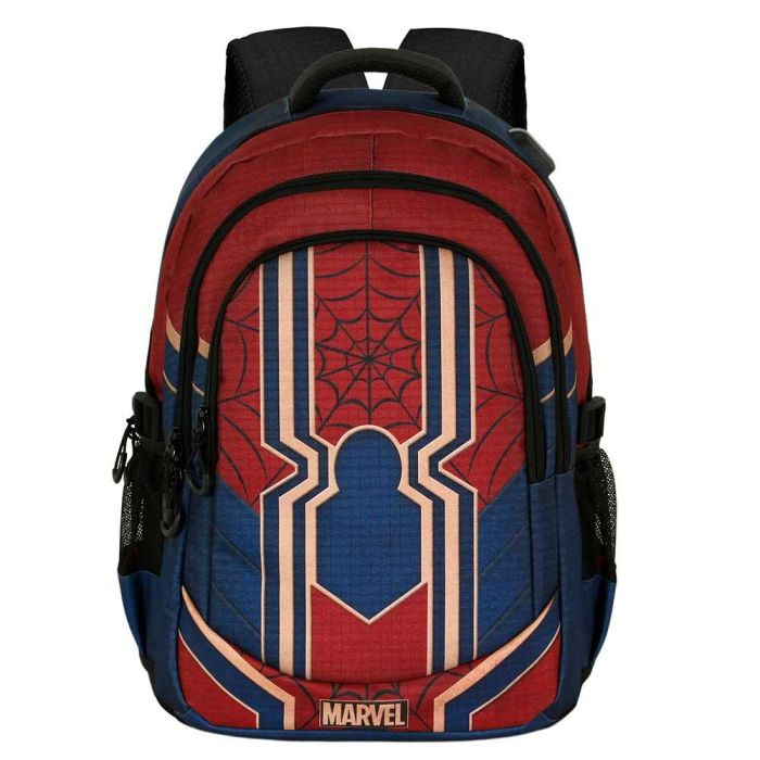 Mochila Running PLUS Drop Marvel Spiderman Rojo 1