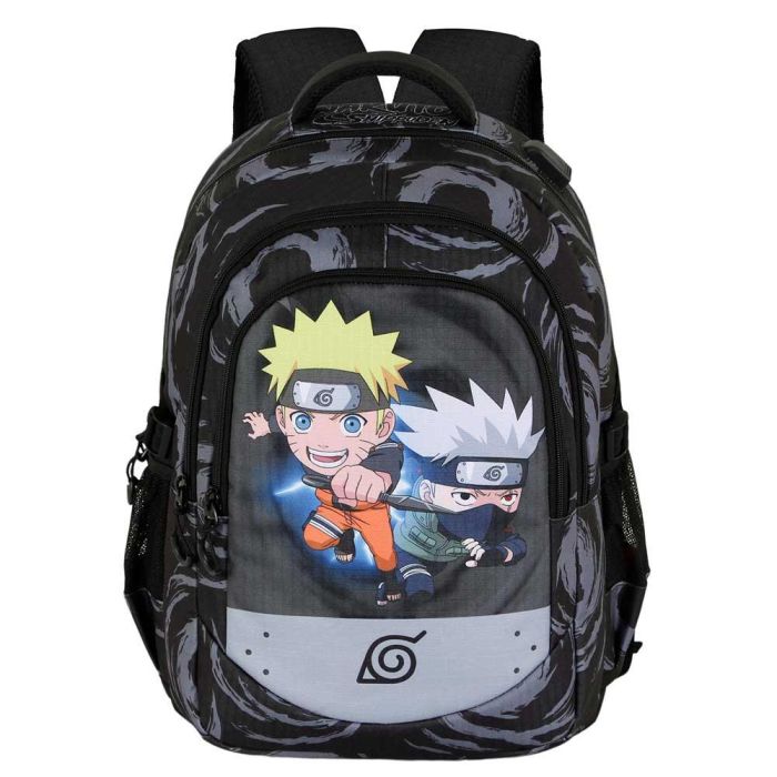 Mochila Running PLUS Kid Naruto Gris 1