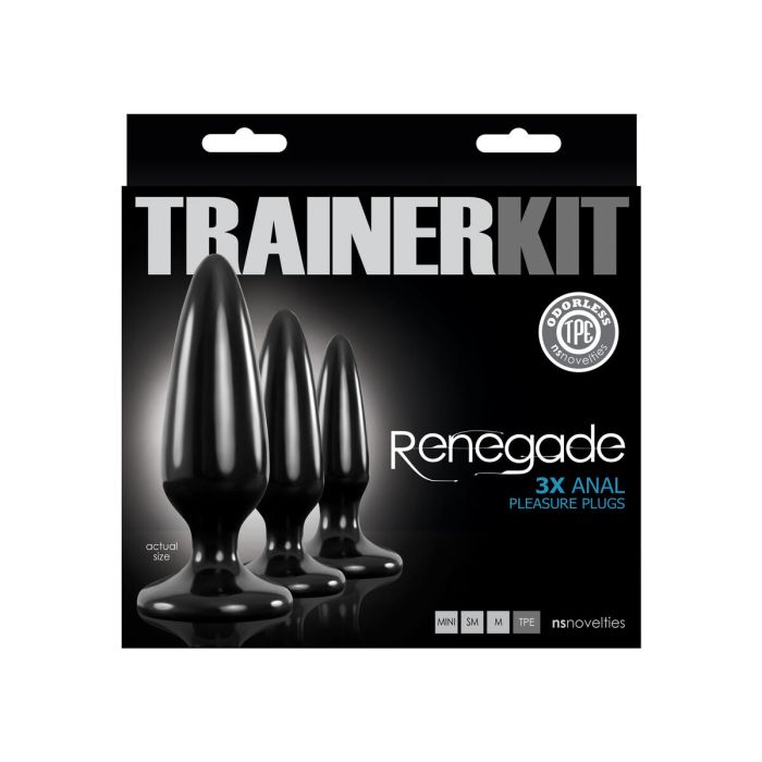 Plug Anal NS Novelties Renegade Negro 1