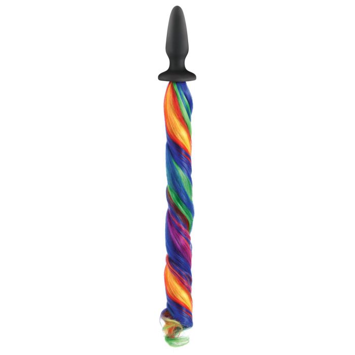 Plug Anal NS Novelties Tails Multicolor Unicornio