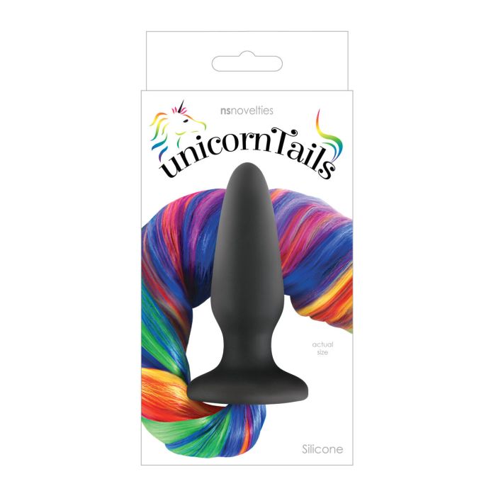 Plug Anal NS Novelties Tails Multicolor Unicornio 1