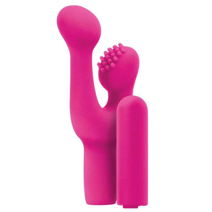 Vibrador Doble Estimulación NS Novelties Inya Rosa 2