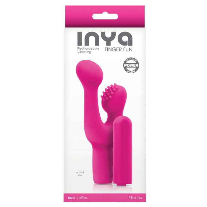 Vibrador Doble Estimulación NS Novelties Inya Rosa 1