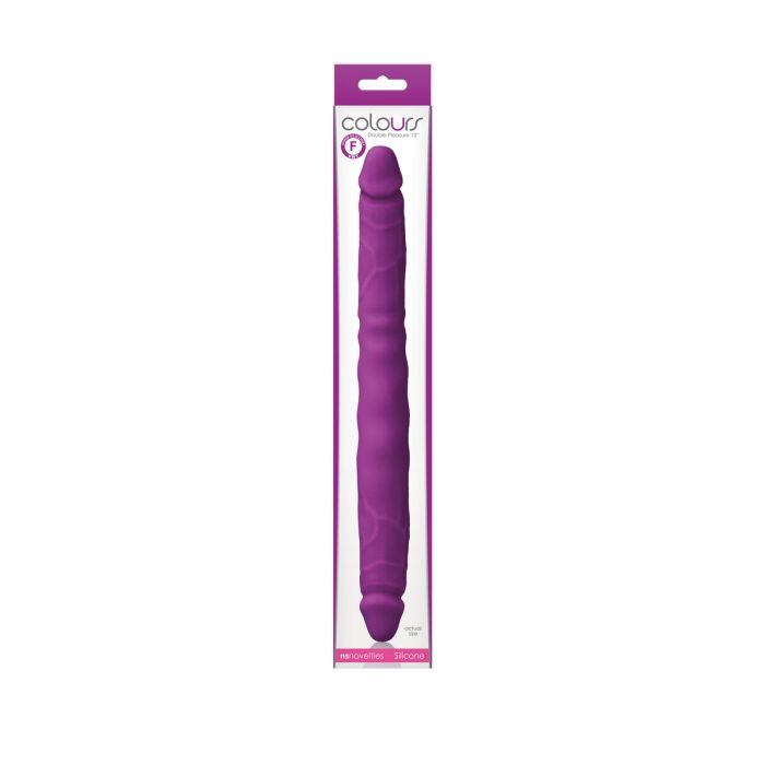 Consolador de Doble Penetración NS Novelties Colours Morado 3