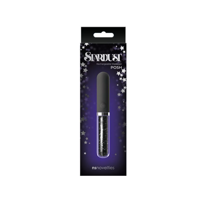 Bala Vibradora NS Novelties Stardust Negro 3