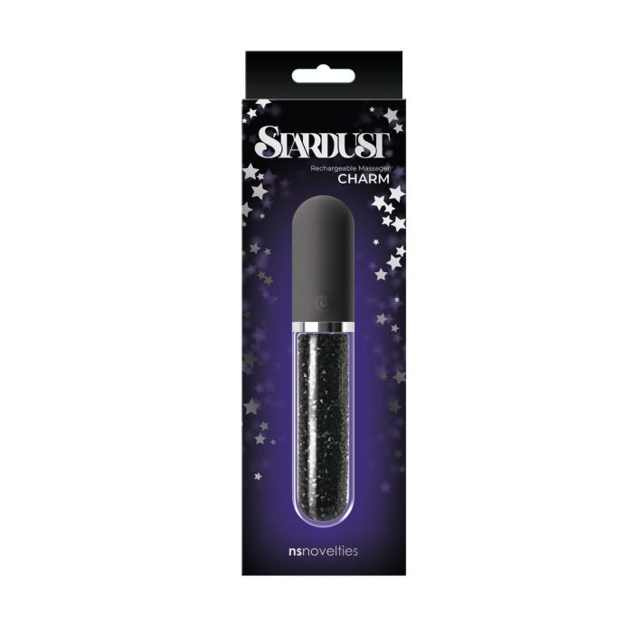 Bala Vibradora NS Novelties Stardust Negro 3