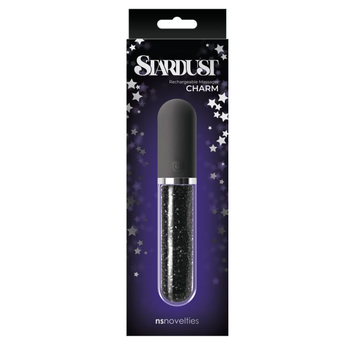 Bala Vibradora NS Novelties Stardust Negro 1