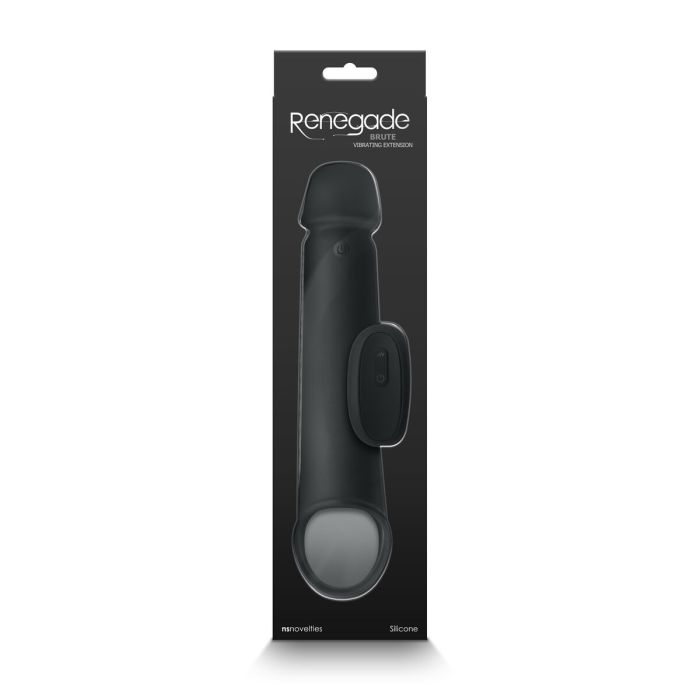 Funda para pene NS Novelties Renegade Negro Ø 4,4 cm 3