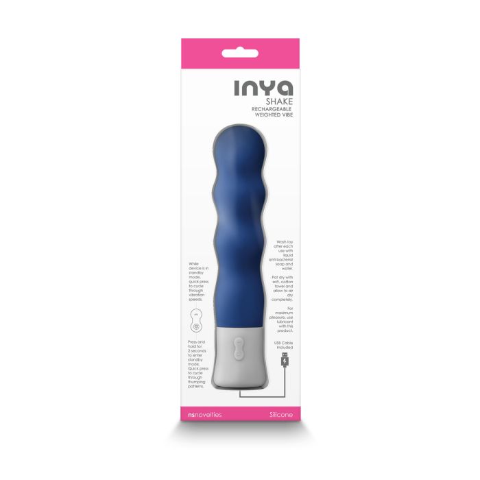 Vibrador NS Novelties Inya Azul 3