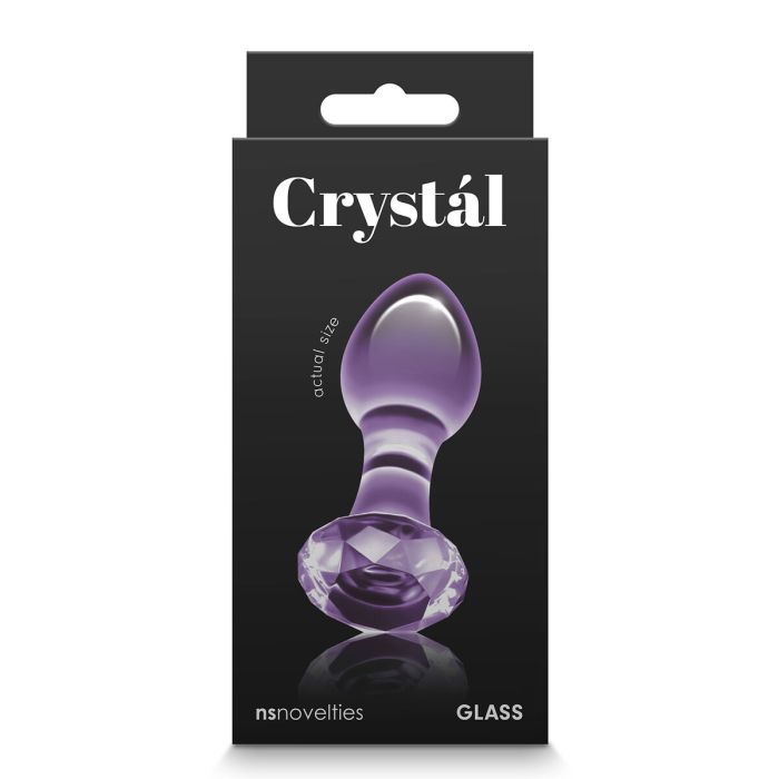 Plug Anal NS Novelties Crystal (by NSN) Morado 1